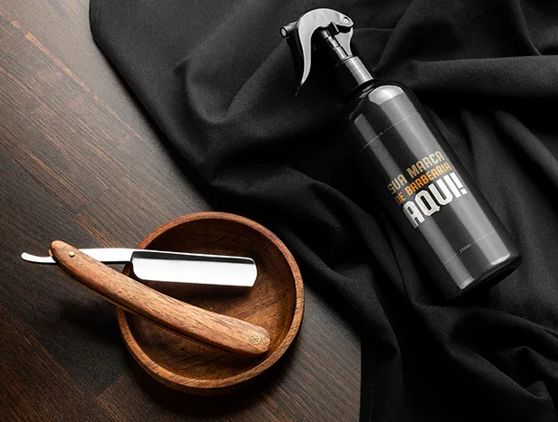 Ritual de barbearia para barbearia com marca própria — Crystalise